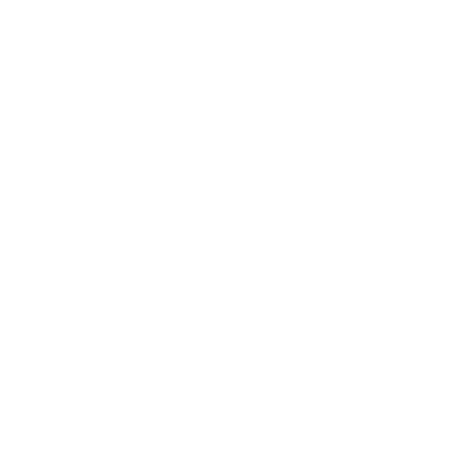White illustration outline of a plastic bottle with a circle and a crossed line over it